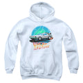 Back To The Future Airbrush Kids Youth Hoodie White T-Shirts, Sweatshirt | CiraTrend.com