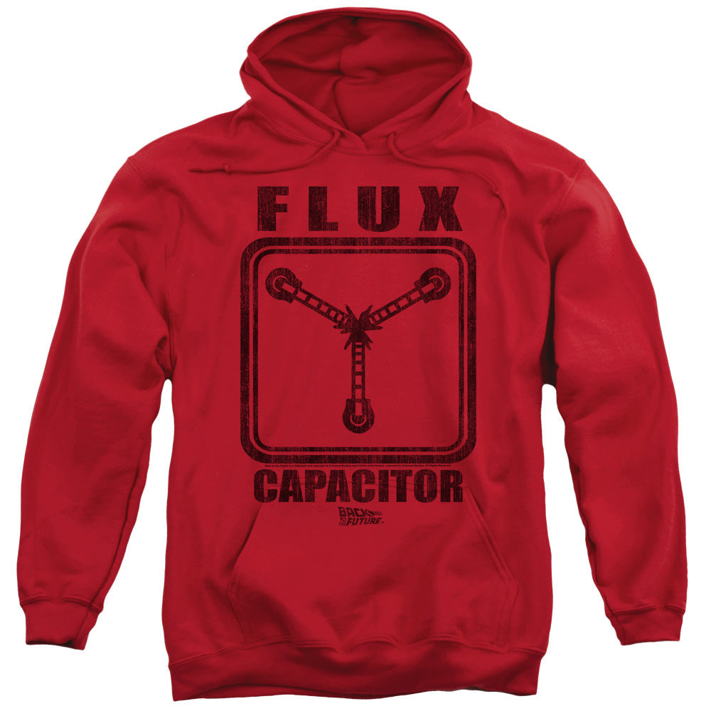 Back To The Future Flux Capacitor Mens Hoodie Red T-Shirts, Sweatshirt | CiraTrend.com (Image 1)