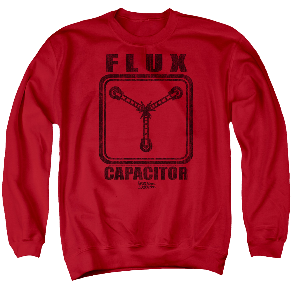 Back to the Future Trilogy Flux Capacitor - Men's Crewneck Sweatshirt T-Shirts, Hoodie | CiraTrend.com