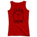 Back To The Future Flux Capacitor Womens Tank Top Shirt Red Hoodie, Sweatshirt | CiraTrend.com