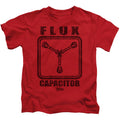 Back To The Future Flux Capacitor Juvenile Kids Youth T Shirt Red Hoodie, Sweatshirt | CiraTrend.com