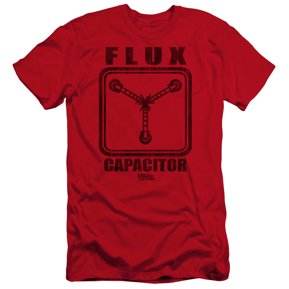 Back to the Future Trilogy Flux Capacitor - Men's Premium Slim Fit T-Shirt Hoodie, Sweatshirt | CiraTrend.com