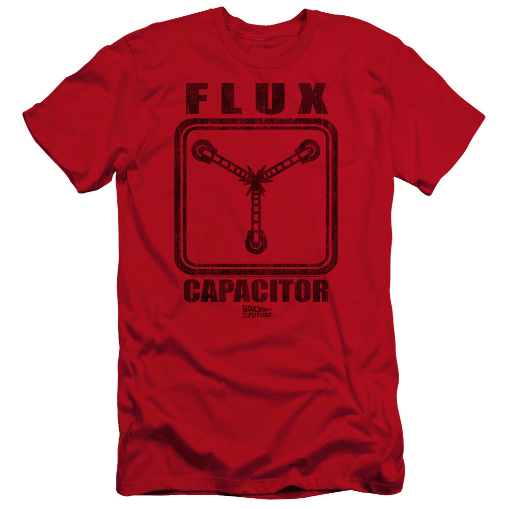 Back To The Future Flux Capacitor Hbo Premium Bella Canvas Slim Fit Mens T Shirt Red Hoodie, Sweatshirt | CiraTrend.com