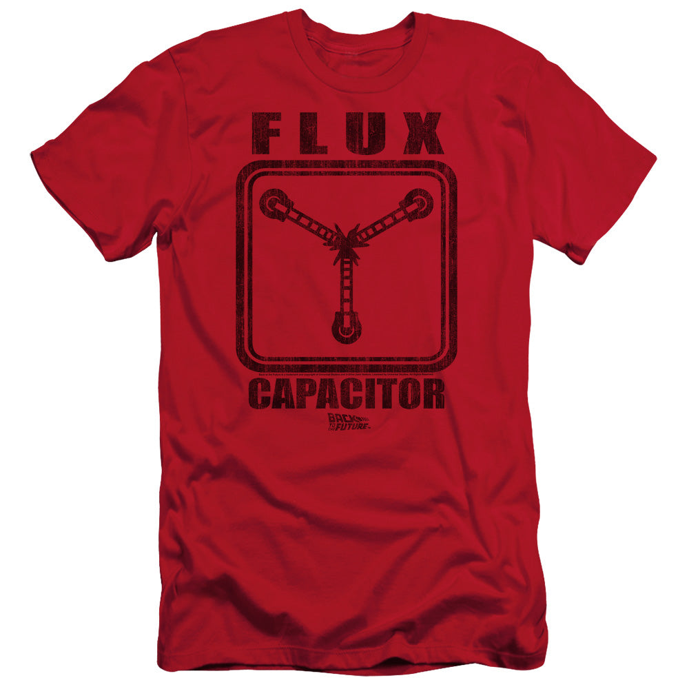 Back To The Future Flux Capacitor Slim Fit Mens T Shirt Red Hoodie, Sweatshirt | CiraTrend.com