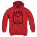 Back To The Future Flux Capacitor Kids Youth Hoodie Red T-Shirts, Sweatshirt | CiraTrend.com