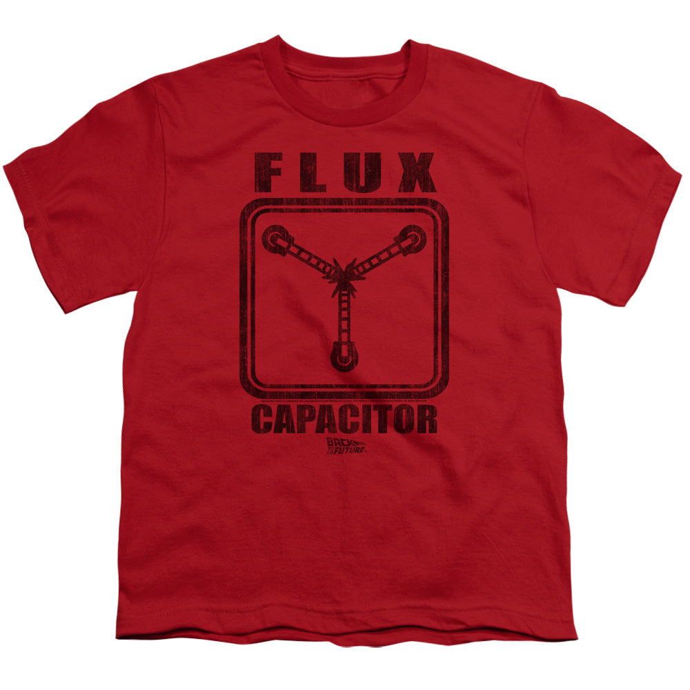 Back To The Future Flux Capacitor Kids Youth T Shirt Red Hoodie, Sweatshirt | CiraTrend.com
