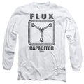 Back To The Future Flux Capacitor Mens Long Sleeve Shirt White Hoodie, Sweatshirt | CiraTrend.com (Image 1)