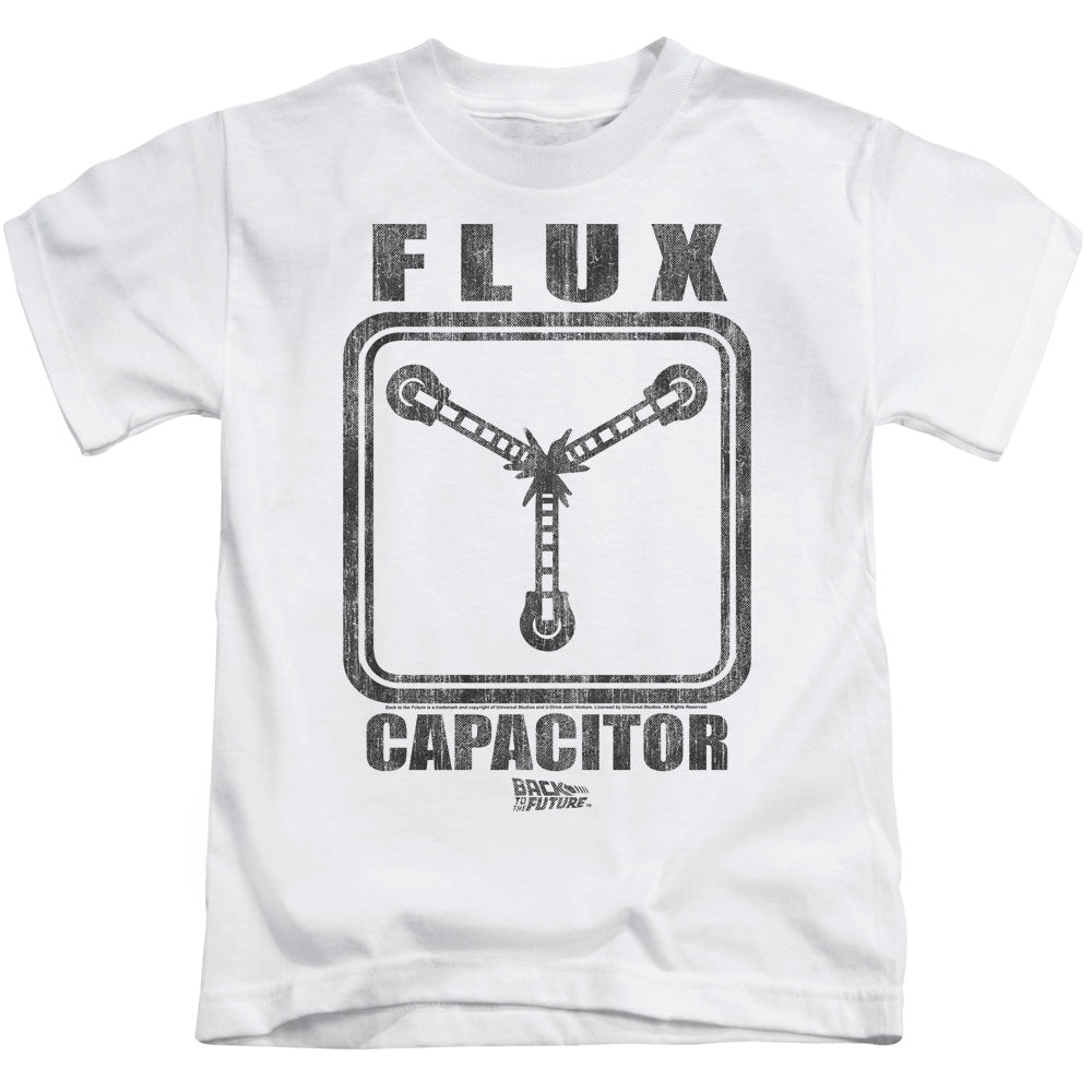 Back To The Future Flux Capacitor Juvenile Kids Youth T Shirt White Hoodie, Sweatshirt | CiraTrend.com