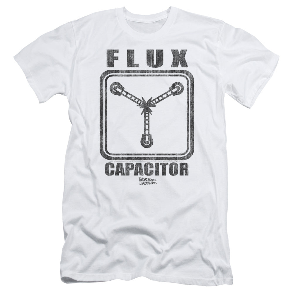 Back To The Future Flux Capacitor Slim Fit Mens T Shirt White Hoodie, Sweatshirt | CiraTrend.com