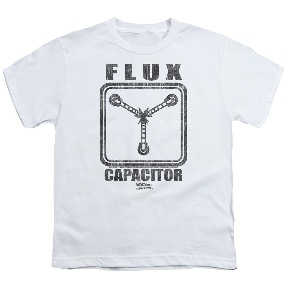 Back To The Future Flux Capacitor Kids Youth T Shirt White Hoodie, Sweatshirt | CiraTrend.com