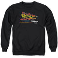 Back To The Future Japanese Delorean Mens Crewneck Sweatshirt Black T-Shirts, Hoodie | CiraTrend.com (Image 1)