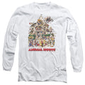 Animal House Poster Art Mens Long Sleeve Shirt White Hoodie, Sweatshirt | CiraTrend.com (Image 1)