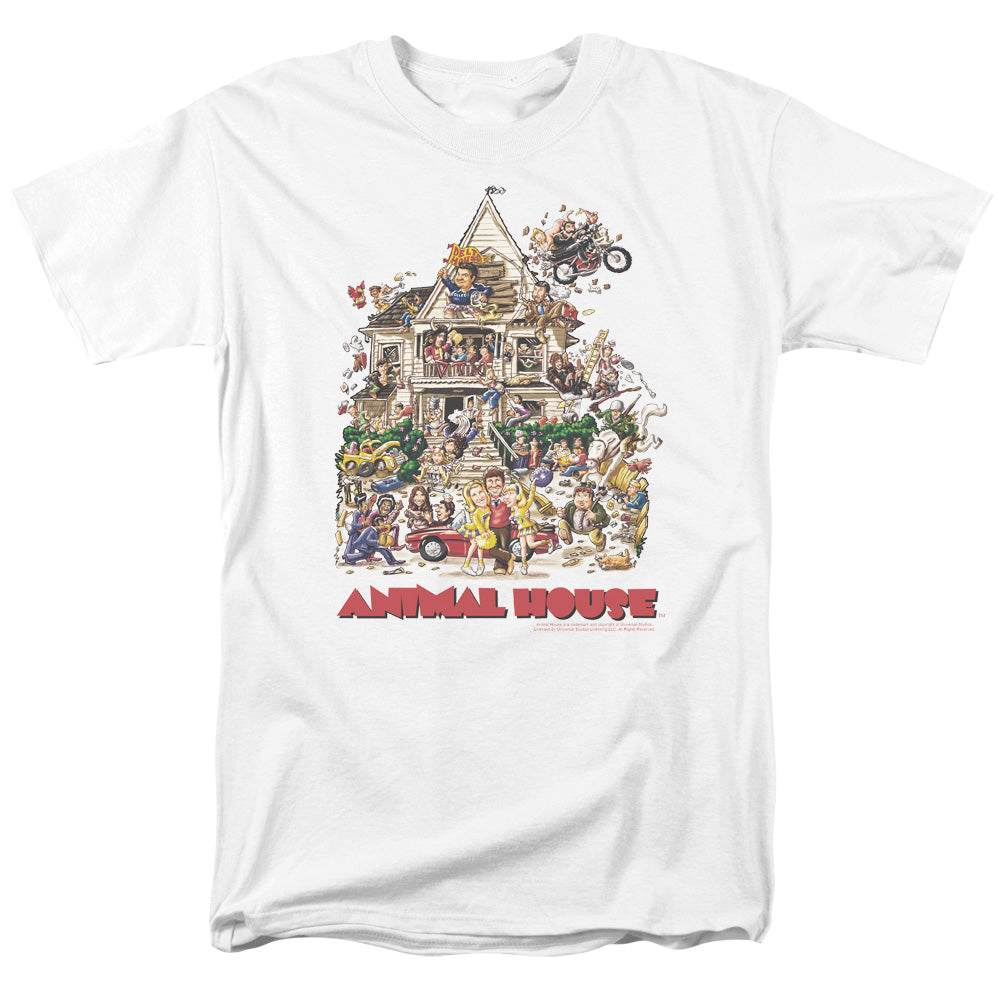 Animal House Poster Art Mens T Shirt White White Hoodie, Sweatshirt | CiraTrend.com