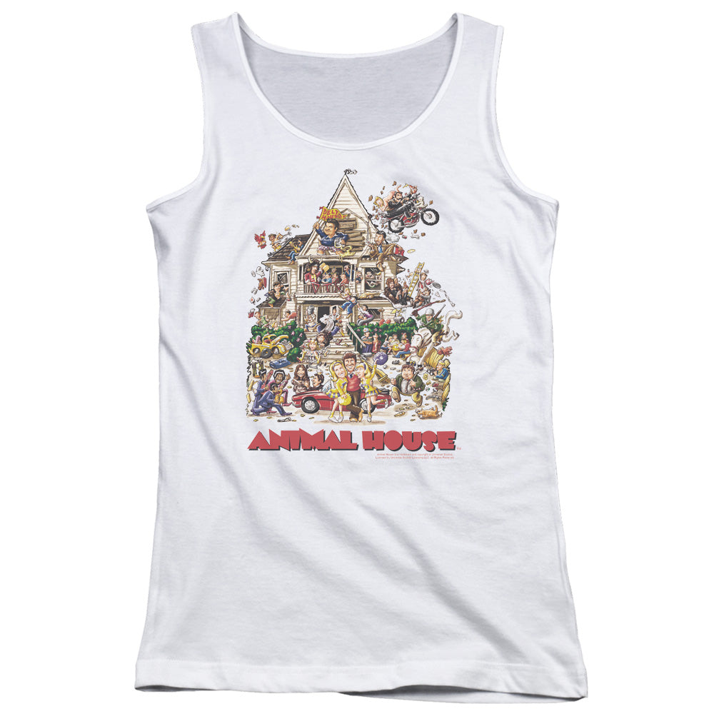Animal House Poster Art Womens Tank Top Shirt White Hoodie, Sweatshirt | CiraTrend.com