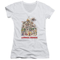Animal House Poster Art Junior Sheer Cap Sleeve V-Neck Womens T Shirt White Hoodie, Sweatshirt | CiraTrend.com