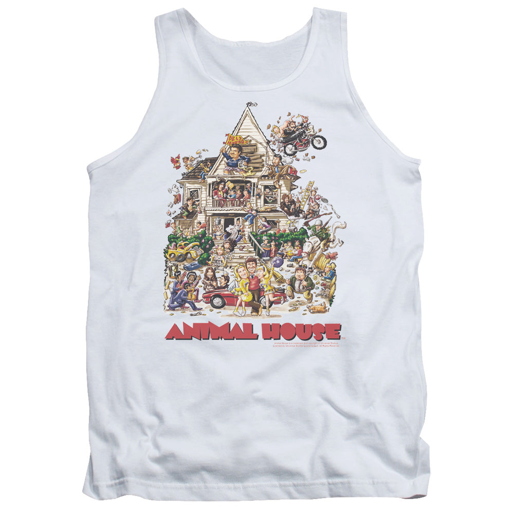 Animal House Poster Art Mens Tank Top Shirt White Hoodie, Sweatshirt | CiraTrend.com