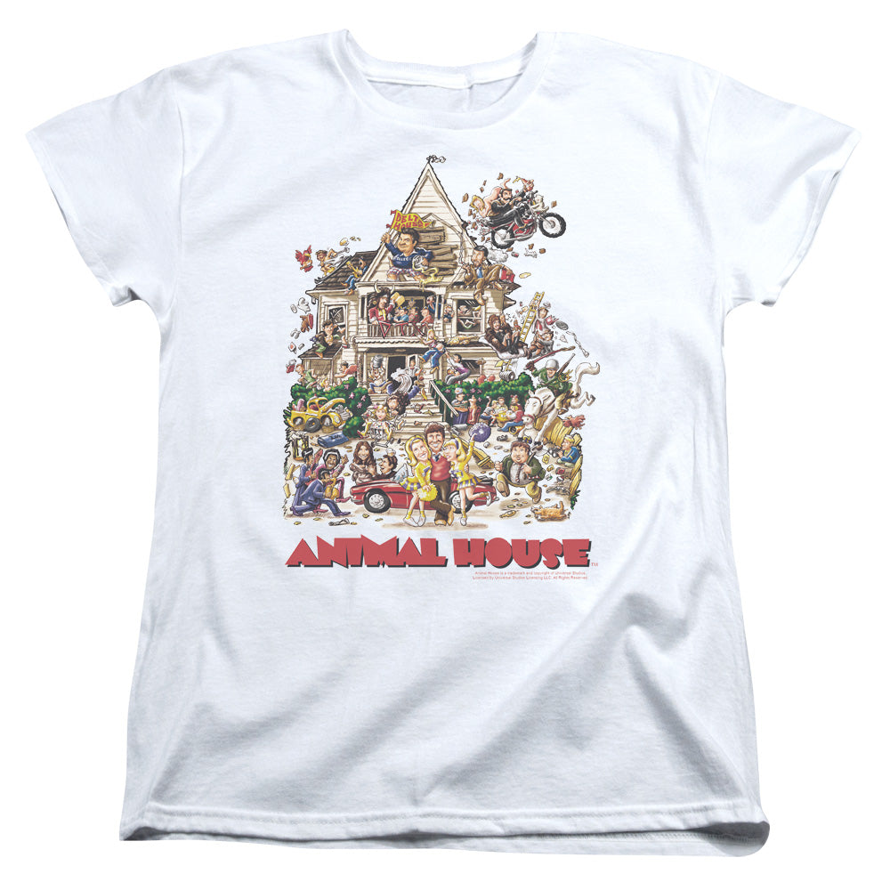 Animal House Poster Art Womens T Shirt White Hoodie, Sweatshirt | CiraTrend.com