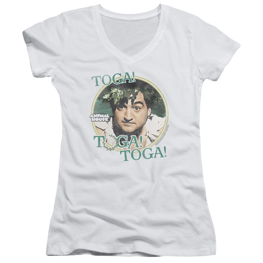Animal House Toga - Juniors V-Neck T-Shirt Hoodie, Sweatshirt | CiraTrend.com