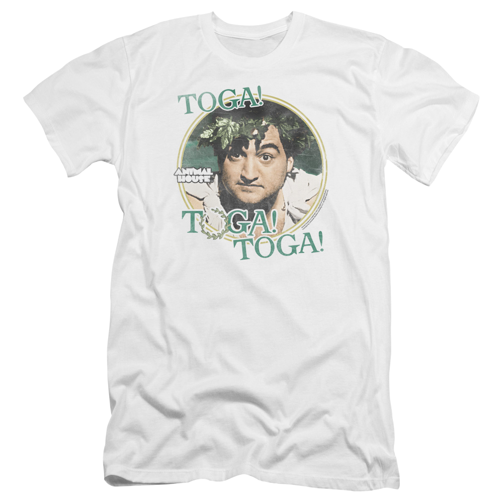 Animal House Toga - Men's Premium Slim Fit T-Shirt Hoodie, Sweatshirt | CiraTrend.com