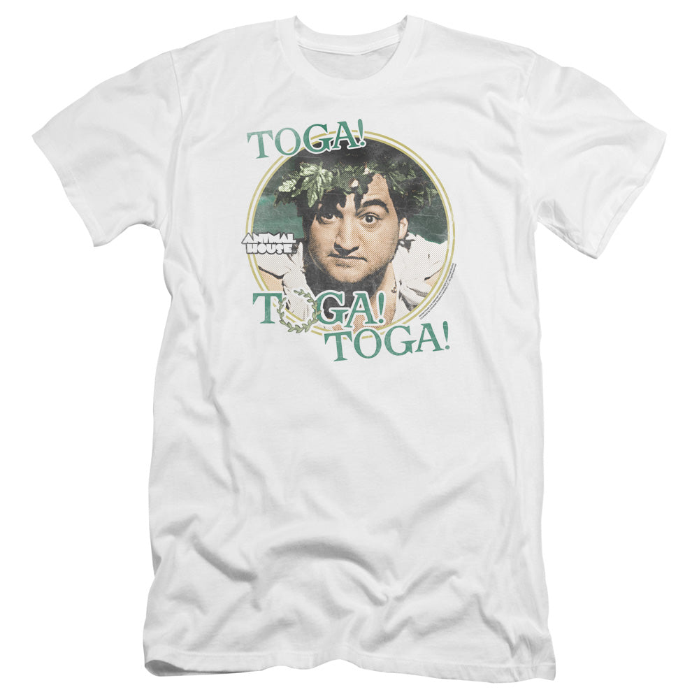 Animal House Toga Premium Bella Canvas Slim Fit Mens T Shirt White Hoodie, Sweatshirt | CiraTrend.com (Image 1)