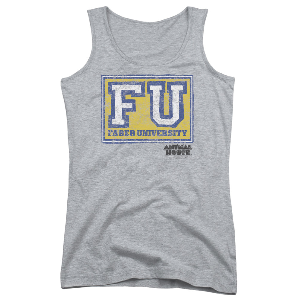 Animal House Faber University Womens Tank Top Shirt Athletic Heather Hoodie, Sweatshirt | CiraTrend.com