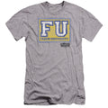 Animal House Faber University Premium Bella Canvas Slim Fit Mens T Shirt Athletic Heather Hoodie, Sweatshirt (Image 1)