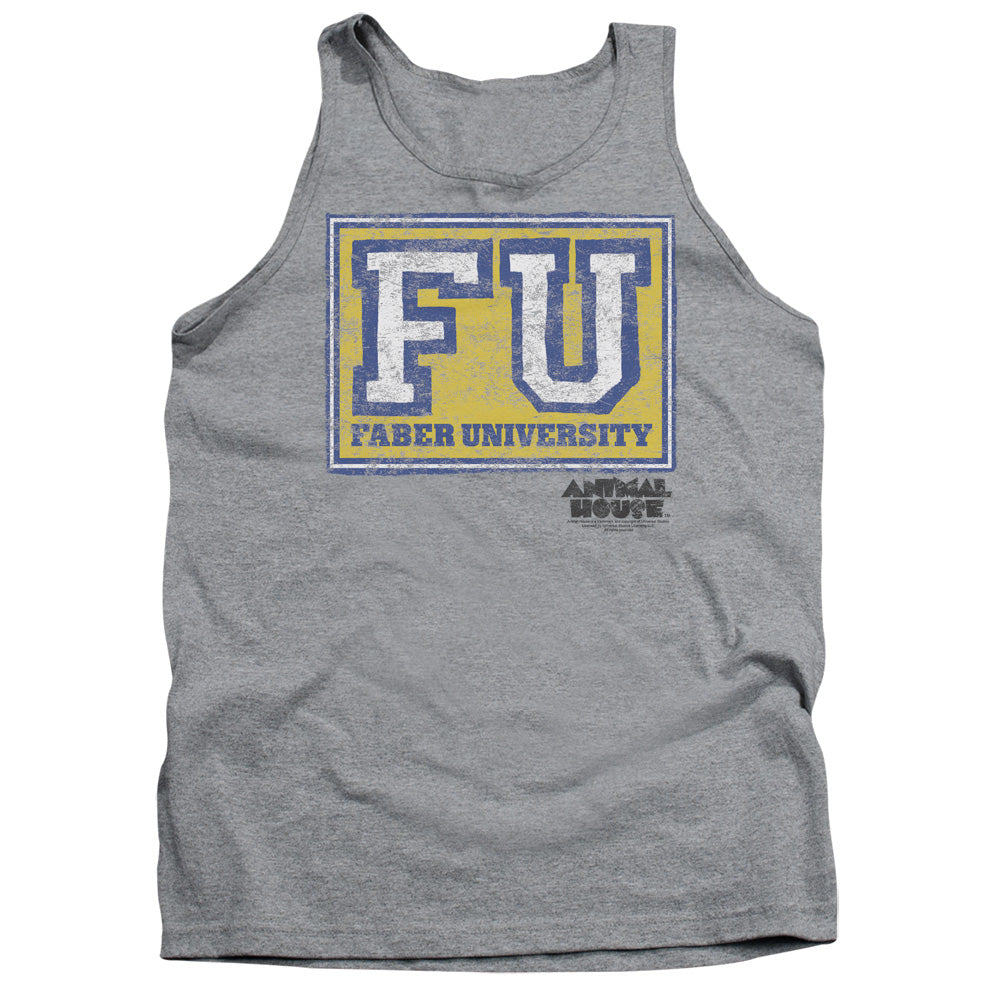 Animal House Faber University Mens Tank Top Shirt Athletic Heather Athletic Heather Hoodie, Sweatshirt | CiraTrend.com