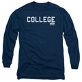 Animal House College Mens Long Sleeve Shirt Navy Blue Hoodie, Sweatshirt | CiraTrend.com