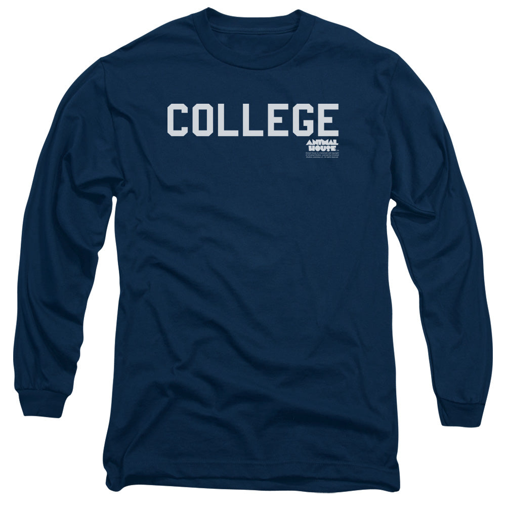 Animal House College Long Sleeve Shirt Navy T-Shirts, Hoodie, Sweatshirt