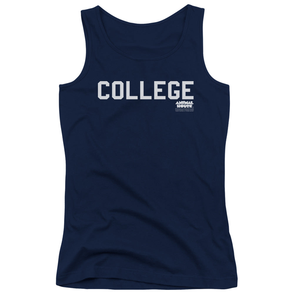 Animal House College Womens Tank Top Shirt Navy Blue Hoodie, Sweatshirt | CiraTrend.com