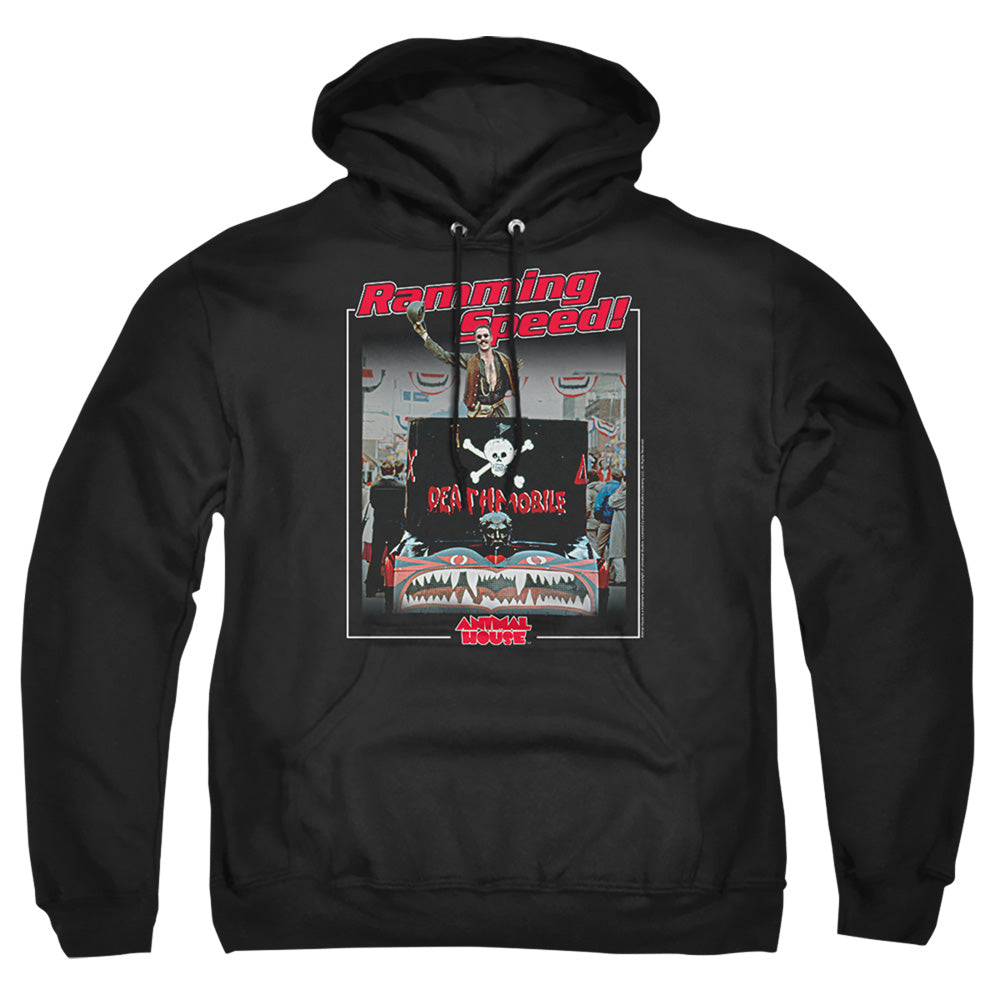 Animal House Ramming Speed Mens Hoodie Black T-Shirts, Sweatshirt | CiraTrend.com (Image 2)