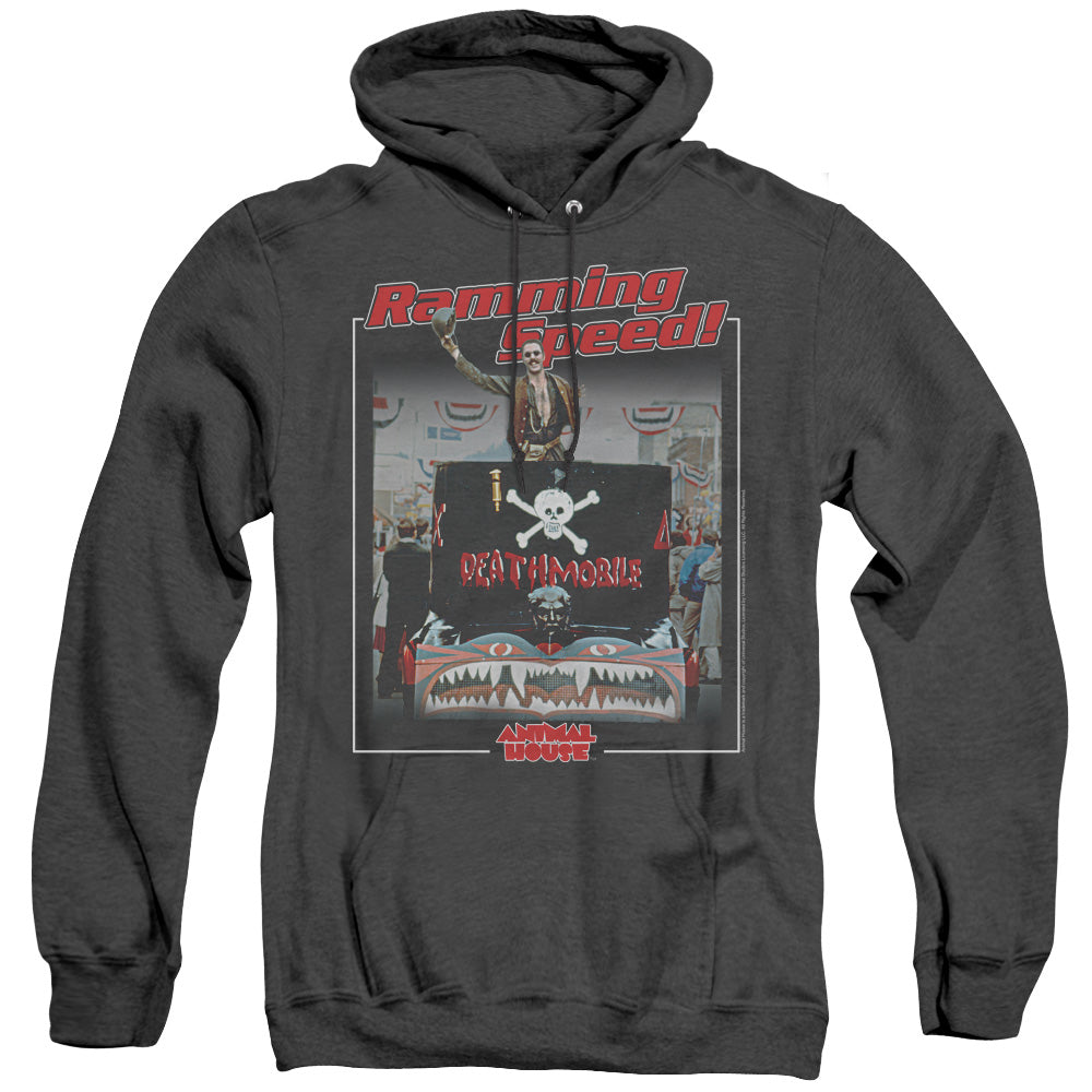 Animal House Ramming Speed Mens Heather Hoodie Navy T-Shirts, Sweatshirt | CiraTrend.com (Image 5)