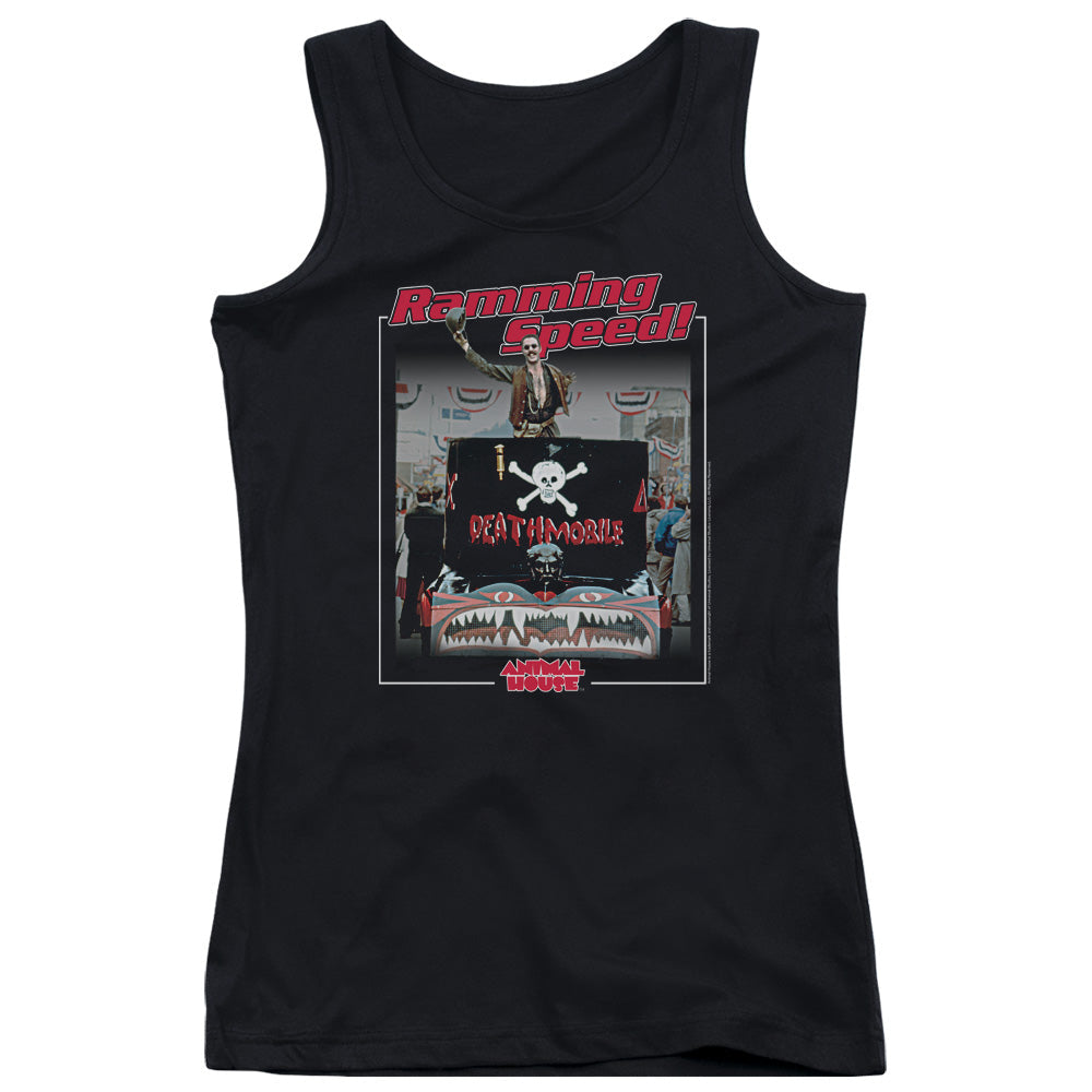 Animal House Ramming Speed Womens Tank Top Shirt Black Hoodie, Sweatshirt | CiraTrend.com
