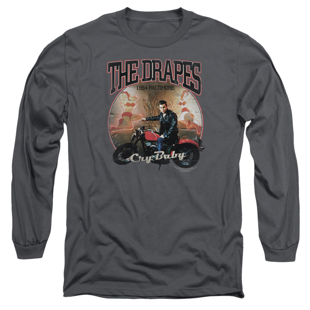 Cry Baby Drapes - Men's Long Sleeve T-Shirt Hoodie, Sweatshirt | CiraTrend.com