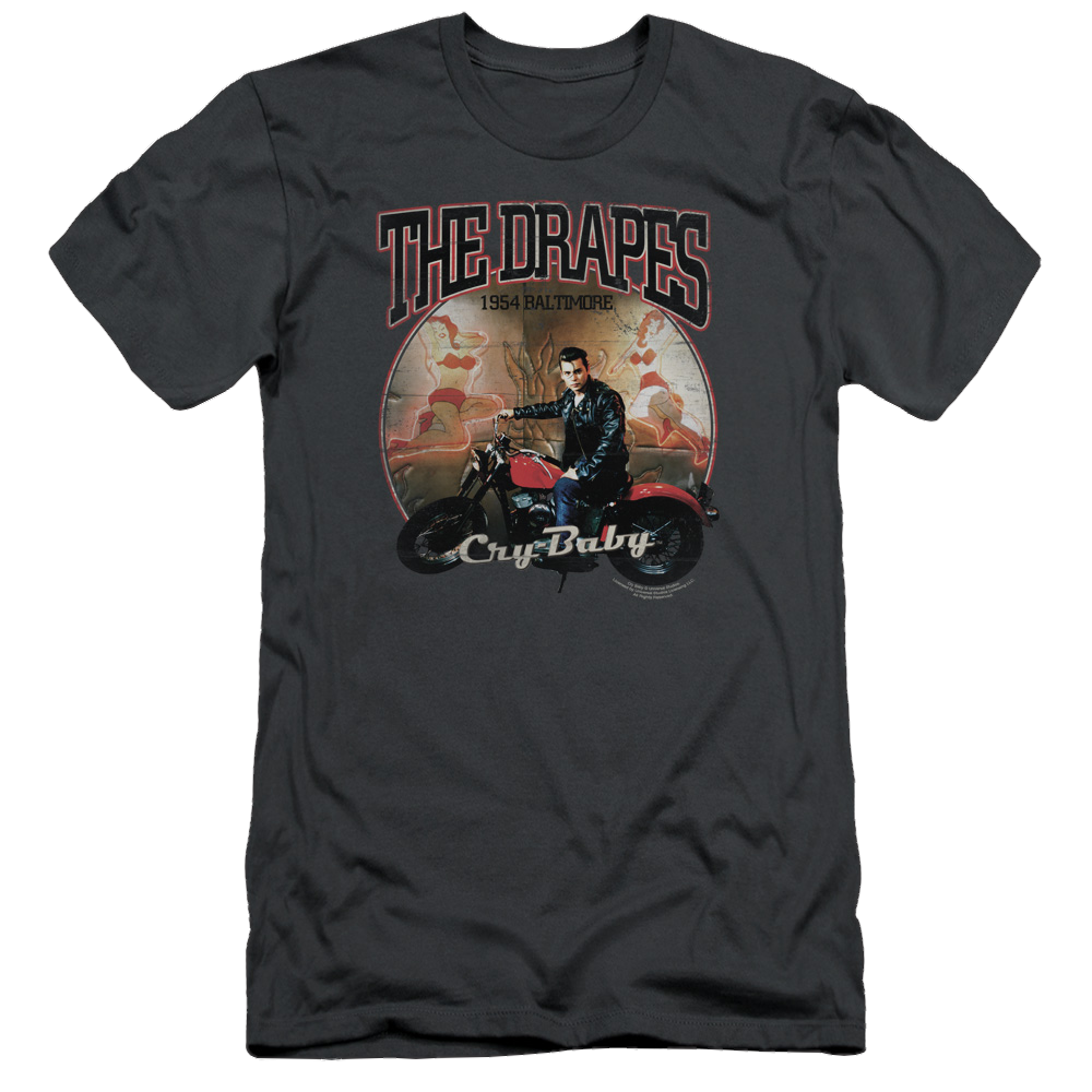 Cry Baby Drapes - Men's Slim Fit T-Shirt Hoodie, Sweatshirt | CiraTrend.com