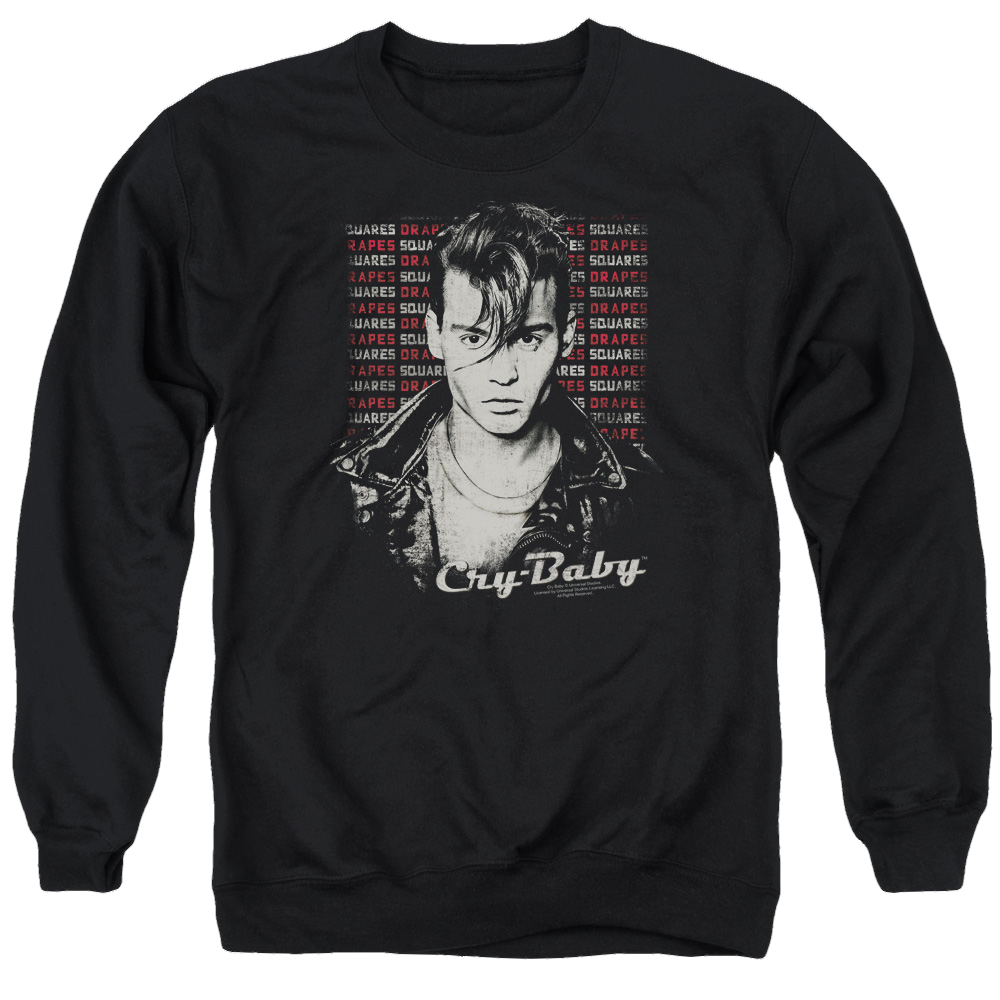 Cry Baby Drapes & Squares - Men's Crewneck Sweatshirt T-Shirts, Hoodie | CiraTrend.com
