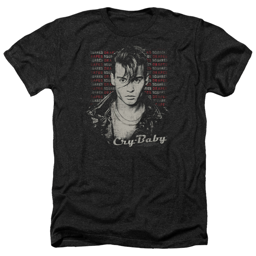 Cry Baby Drapes & Squares - Men's Heather T-Shirt Hoodie, Sweatshirt | CiraTrend.com