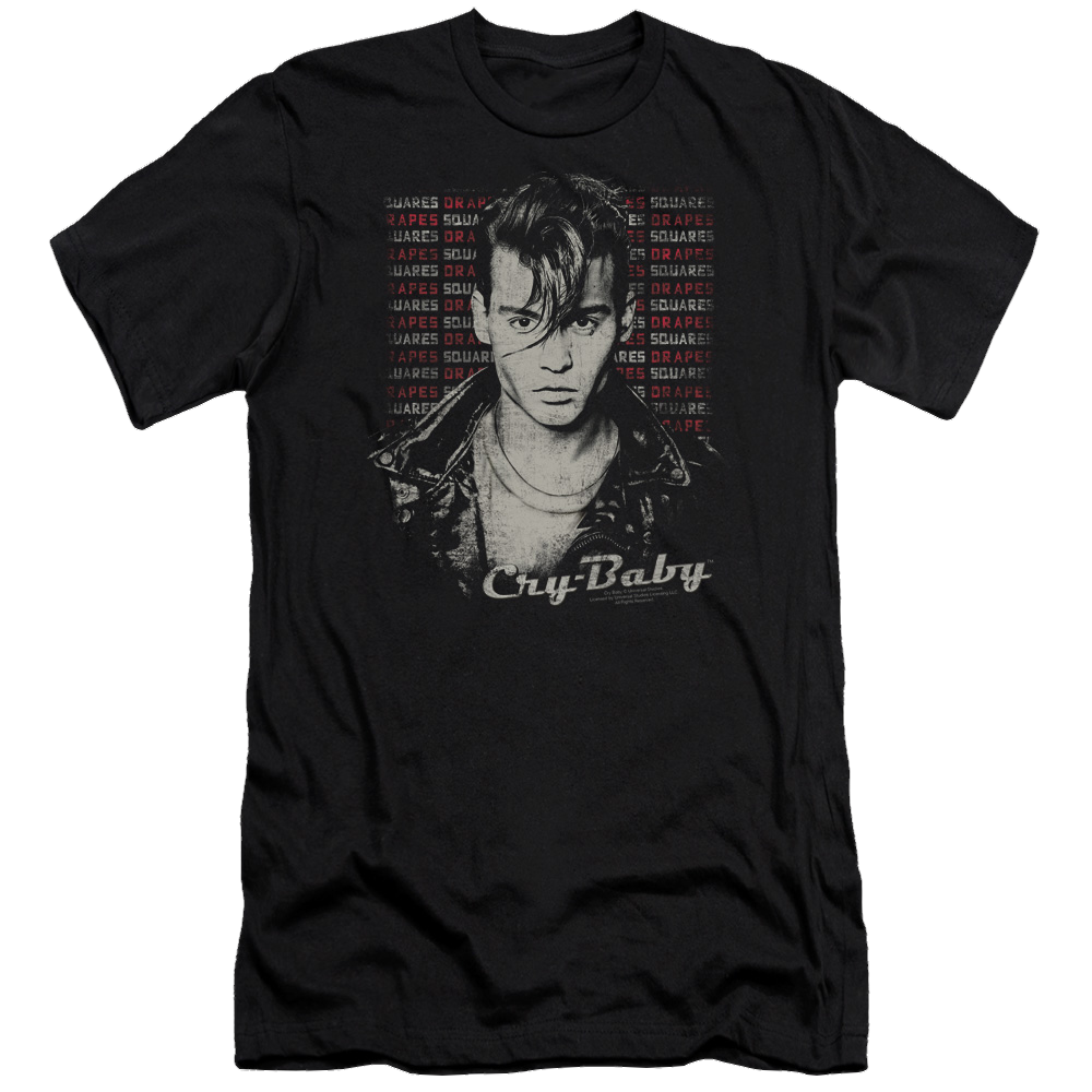Cry Baby Drapes & Squares - Men's Premium Slim Fit T-Shirt Hoodie, Sweatshirt | CiraTrend.com