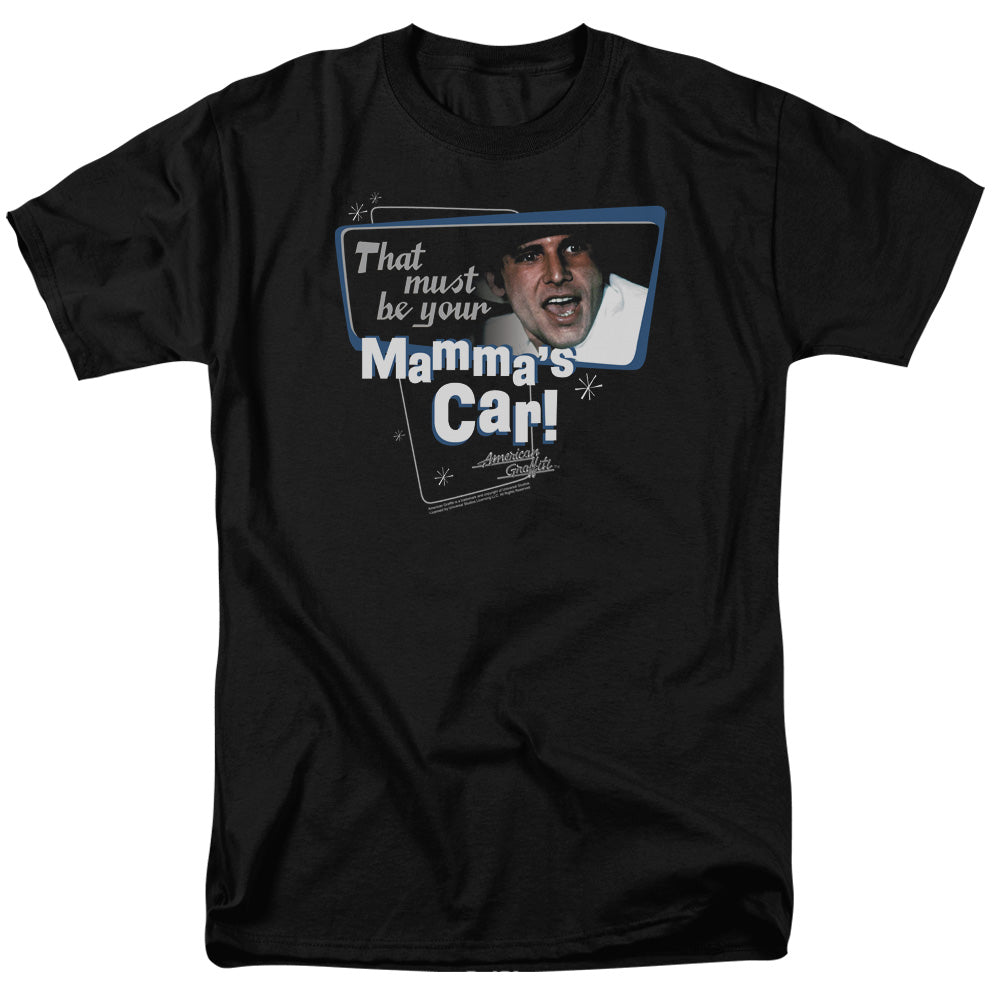 American Grafitti Mammas Car Mens T Shirt Black Black Hoodie, Sweatshirt | CiraTrend.com