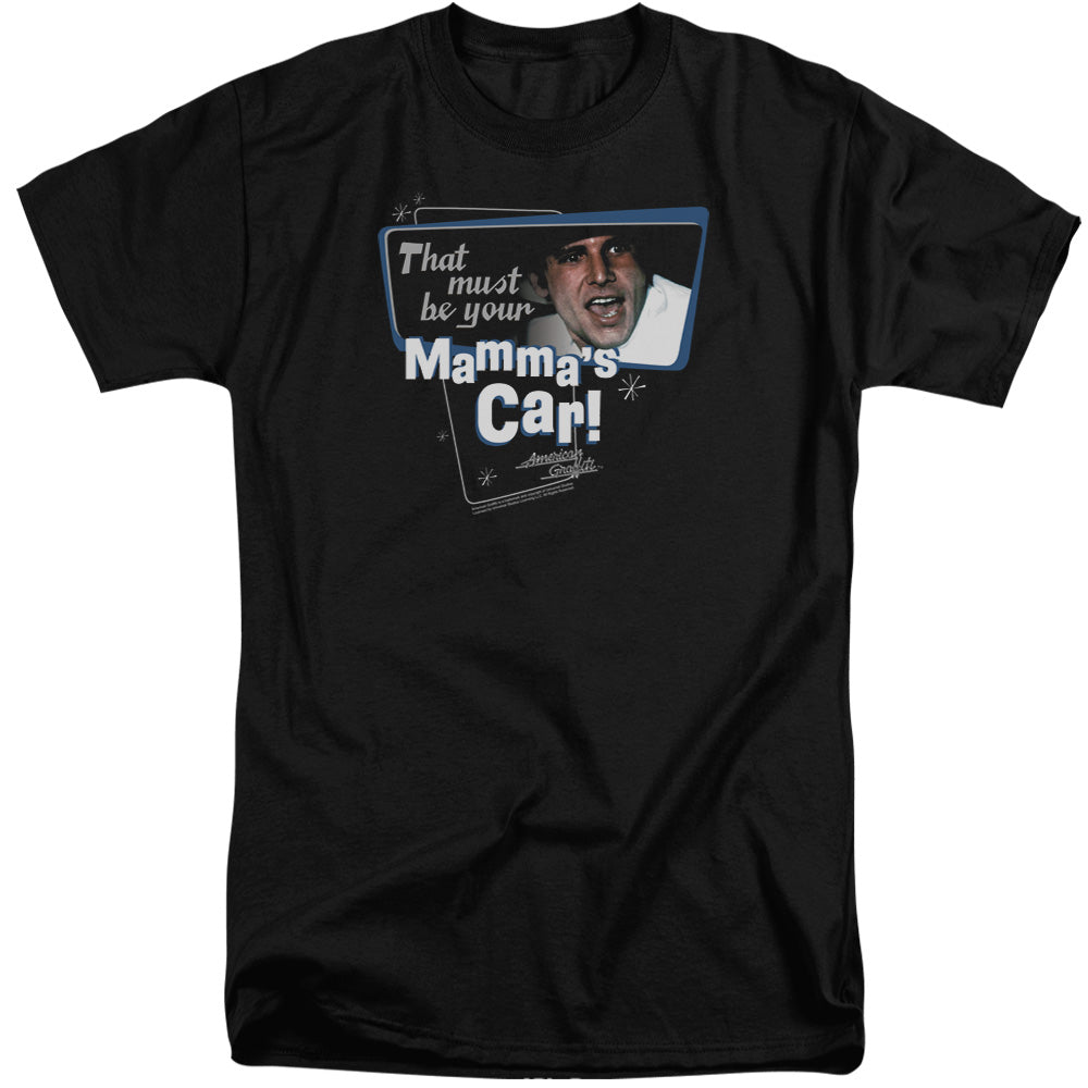 American Grafitti Mammas Car Mens Tall T Shirt Black Black Hoodie, Sweatshirt | CiraTrend.com