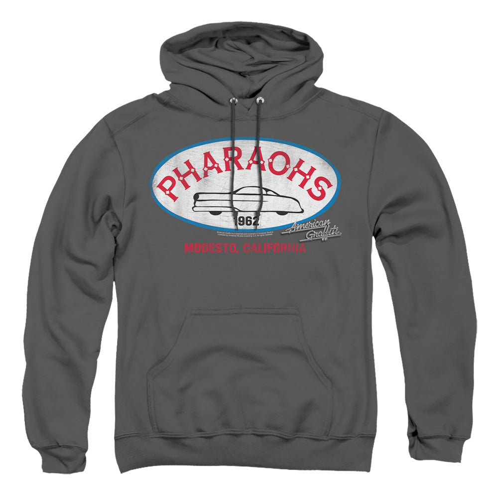 American Graffiti Pharaohs Mens Hoodie Charcoal T-Shirts, Sweatshirt | CiraTrend.com (Image 5)