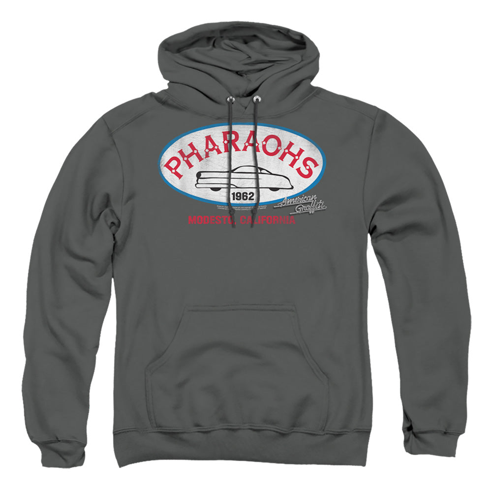 American Graffiti Pharaohs Mens Hoodie Charcoal T-Shirts, Sweatshirt | CiraTrend.com (Image 3)