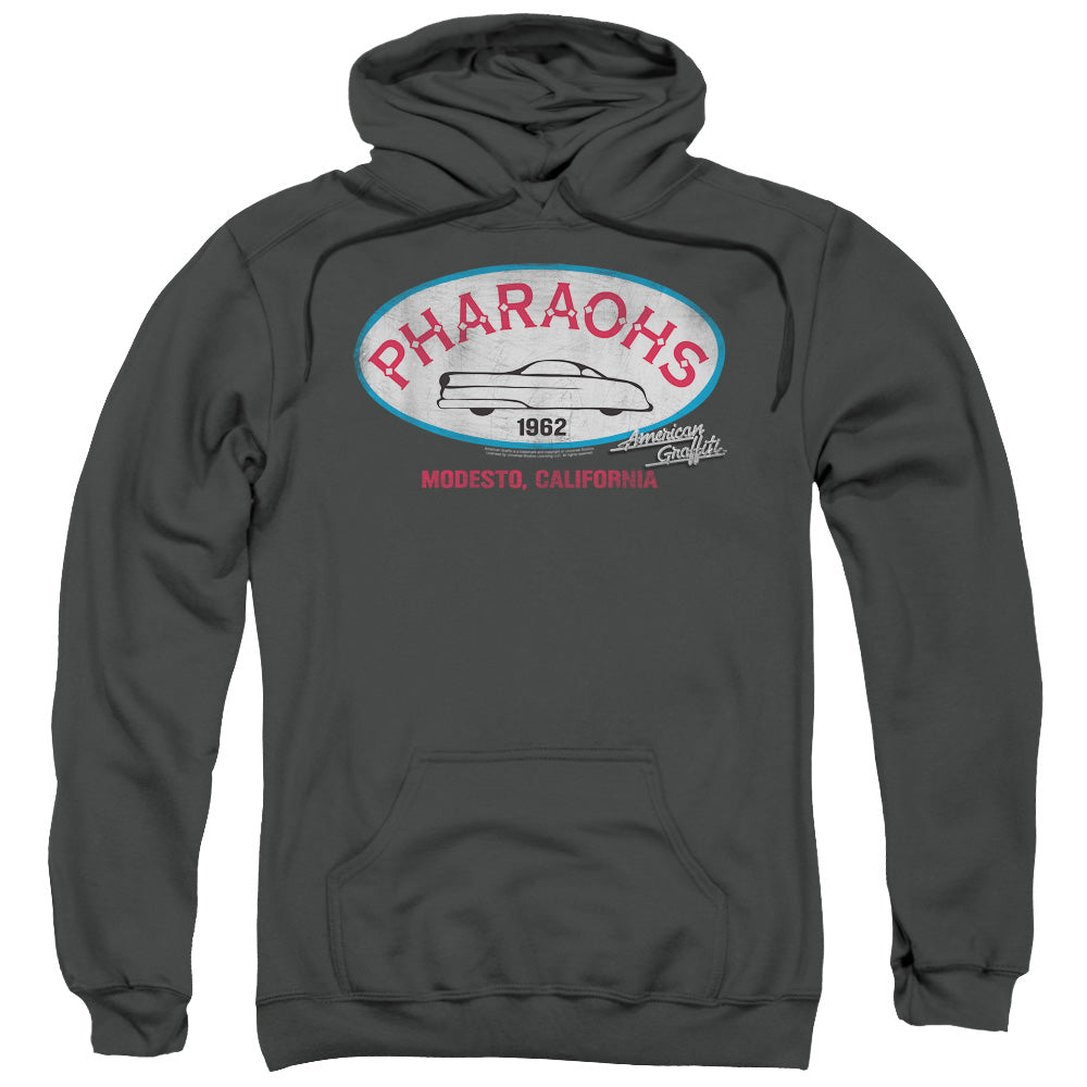 American Graffiti Pharaohs Mens Hoodie Charcoal T-Shirts, Sweatshirt | CiraTrend.com (Image 1)