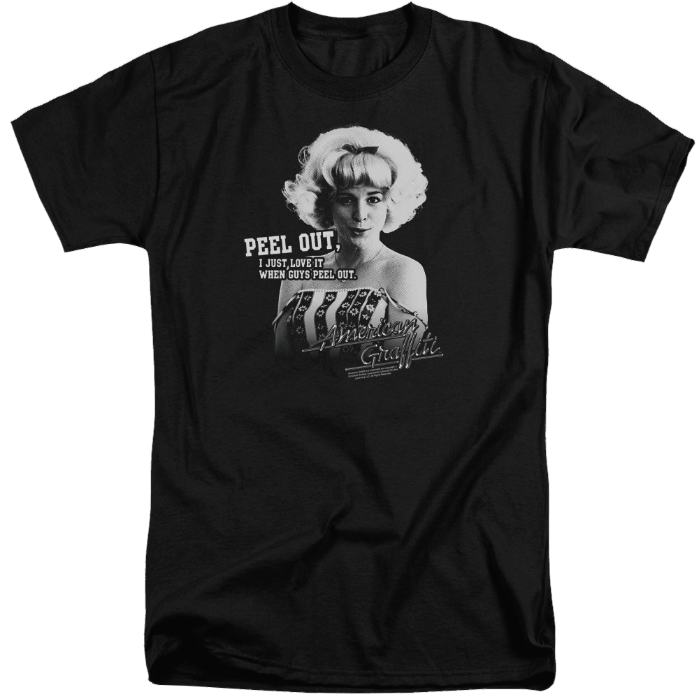American Graffiti Peel Out - Men's Tall Fit T-Shirt Hoodie, Sweatshirt | CiraTrend.com