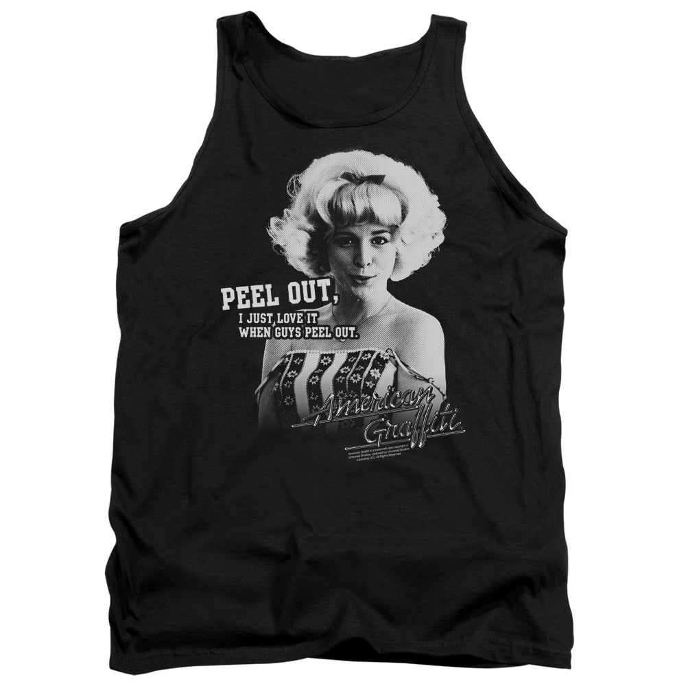 American Graffiti Peel Out Mens Tank Top Shirt Black Hoodie, Sweatshirt | CiraTrend.com (Image 2)