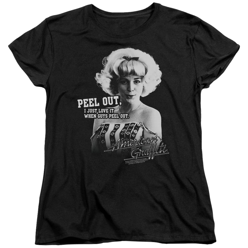 American Graffiti Peel Out - Women's T-Shirt Hoodie, Sweatshirt | CiraTrend.com