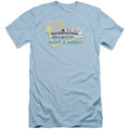 American Graffiti Mels Drive In Slim Fit Mens T Shirt Light Blue Hoodie, Sweatshirt | CiraTrend.com