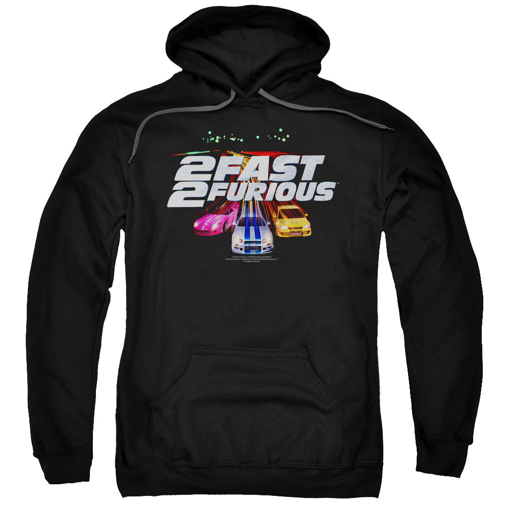 2 Fast 2 Furious Logo Mens Hoodie Black T-Shirts, Sweatshirt | CiraTrend.com (Image 1)