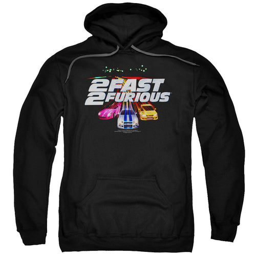 2 Fast 2 Furious Logo Mens Hoodie Black T-Shirts, Sweatshirt | CiraTrend.com (Image 1)