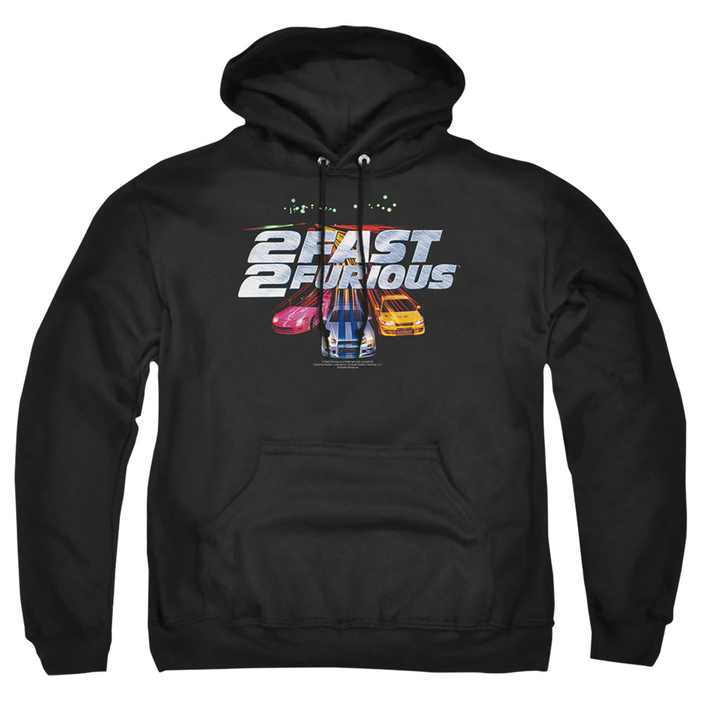 2 Fast 2 Furious Logo Mens Hoodie Black T-Shirts, Sweatshirt | CiraTrend.com (Image 3)